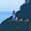 Oregon Lighthouse - Digital Photography - By John Davis, Digital Photography Photography Artist
