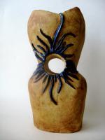 Regeneration - Stoneware Ceramics - By Alanna Neal, Abstract Ceramic Artist