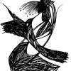 Roms Hummingbird Fantasy - India Ink Drawings - By Shanon Van Gordon, Fantasy Drawing Artist