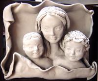 Your Hearts Home - Polymer Clay Sculptures - By Maria Pureza Escano, Realism Sculpture Artist