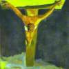 My Christ Of St John Of The Cross - Watercolor Paintings - By Elaine Childers, Expressionism Painting Artist