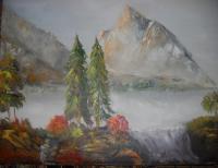 Nature - Oil Painting Paintings - By Yaldash Parsa, Knife Work Painting Artist