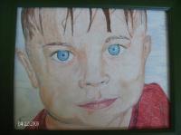 Little Man - Crayola Color Pencil Drawings - By Blake Ellis, I Draw My Portraits Based On L Drawing Artist