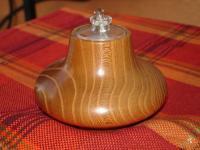 Confetti Lamp - Wood Woodwork - By Larry Kingsley, Lathe Turned Woodwork Artist