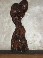 Tree Embla - Wood Woodwork - By Vladimir Tcubatov, Surrealizm Woodwork Artist