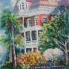 South Battery - Watercolor Paintings - By Ron Weathers, Impressionist Painting Artist