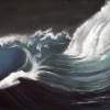 Crashing Tide - Acrylic Paintings - By Diane Deason, Realistic Painting Artist