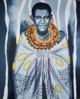 Portraits - The Masai Girl - Acrylic On Canvas