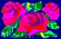Night Roses - Oil And Canvas Paintings - By Svetlana Donskova, Add New Artwork Style Painting Artist