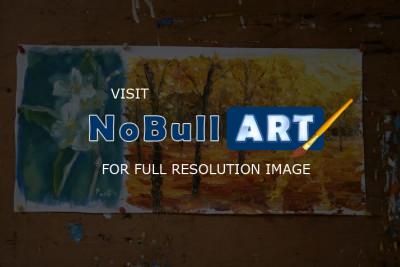 Wwwrybakowcom - Plenair-Painting Autumn Park 215 Oil On Canvas 25X38Cm 20 - Oil On Canvas