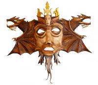 Kings - Wooden Mask-King - Wooden Sculptures
