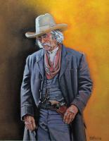 Once Upon A Time - Oil On Canvas Board Paintings - By Edward Martin, Portrait Painting Artist