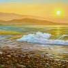 Golden Waves - Oil On Canvas Paintings - By Sergiy Sokirskiy, Realism Painting Artist