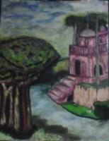 Art Works 2006 - An Old Masque - Acrylic