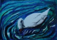 Acrylic Paintings - Something In The Water - Acrylics