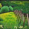 Campo Di Trezzolano - Oil On Canvas Paintings - By Virginia -, Landscape Painting Artist