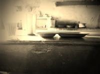 Inside A Chai Shop - Effect Sepia Photography - By Virginia -, Digital Photography Artist