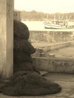 A Port - Effect Sepia Photography - By Virginia -, Digital Photography Artist