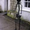 Standing Figure - Found Objects Sculptures - By Noel Molloy, Semi Abstract Sculpture Artist