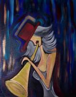 Jazz And Sass By Denise Clayton-Onwere - Acrylic Paintings - By Denise Onwere, Abstract Painting Artist