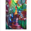 A Walk In The Park By Denise Onwere - Acrylic Paintings - By Denise Onwere, Abstract Painting Artist