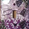 Purple - Mixed Medium Other - By Kelly Stewart, Custom Light Switch Plates Other Artist