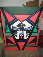 Native Pride - Acrylic Paintings - By Phillip Vaughn, Abstract Art Pop Art Painting Artist
