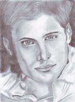 Movie Star - Pencil And Paper Drawings - By Violetta Babajanova, Portrait Drawing Artist