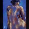 N-101 - Pastels Drawings - By Jacques Benatar, Nudes Drawing Artist