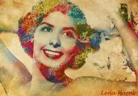 Lena Horne - Digital Digital - By Jamala Delahaye, Portrait Digital Artist