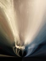 Water Jet - Digital Mixed Media - By Joe Belmont, Abstract Mixed Media Artist