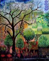 Nature - Uneven Ensemble - Mixed Media On Canvas