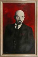 Tabla - Camarada Ilich Lenin - Oil On Canvas