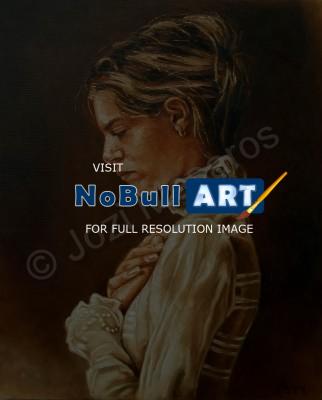 Portraits - Melancholy - Oil On Canvas