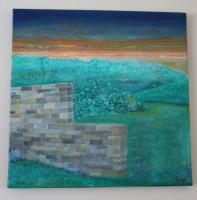 Ganawall - Oil Stretched Canvas Paintings - By Ewen Morrison, Scenery Painting Artist