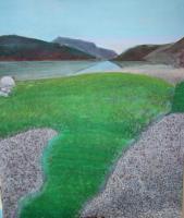 Glenelg - Canvas Board Paintings - By Ewen Morrison, Scenery Painting Artist
