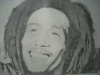 Bob Marley - Graphite Drawings - By James Downey, Sketch Drawing Artist