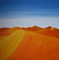Forms Of Expression - Sand Dunes - Acrylic On Canvas