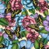 Flowers And Butterflies - Photoshop Digital - By Janelle Dimmett, Illustration Digital Artist