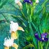 Iris Composition - Computer Graphics Paintings - By John Mccullough, Computer Graphics Painting Artist