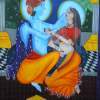 Spritiual Love - Water Colour Paintings - By Neeta Jhamnani, Indian Miniature Painting Artist