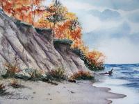 The Cliffs - Watercolor Paintings - By Theresa Van Eck, Realistic Painting Artist