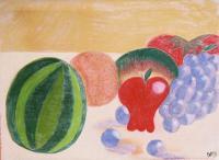 Fruit - Pastel Drawings - By Dawn Scott, Edible Drawing Artist