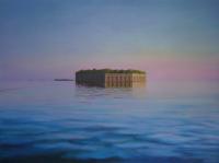 Fort Gorges - Oil On Canvas Paintings - By Susan Orfant, Contemporary Realism Painting Artist