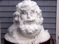 Sculpture And Stone Work - Santa Sculpture 2008 - Snow