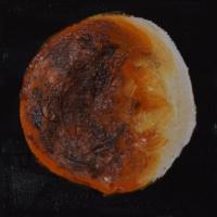 The Moon - Oil Colour On Canvas Paintings - By Claudia Luethi Alias Abdelghafar, Realistic Painting Artist