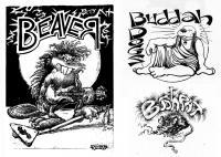 Band Logos - Ink Drawings - By Frank Emery, Cartoon Logos Drawing Artist