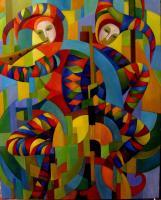 Skomoroxi - -- Paintings - By Irina Kolesnikova, Abstract Painting Artist