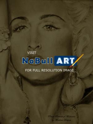 Celebrity Portraits - Madonna - Pencil