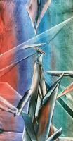 102 - Watercolor On Paper Paintings - By Hratch Israelian, Surrealism Painting Artist